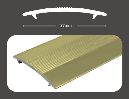 2.7m CARPET COVERSTRIP - GOLD